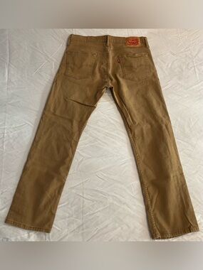 Levi's Men's Khaki Straight-Leg Chinos
